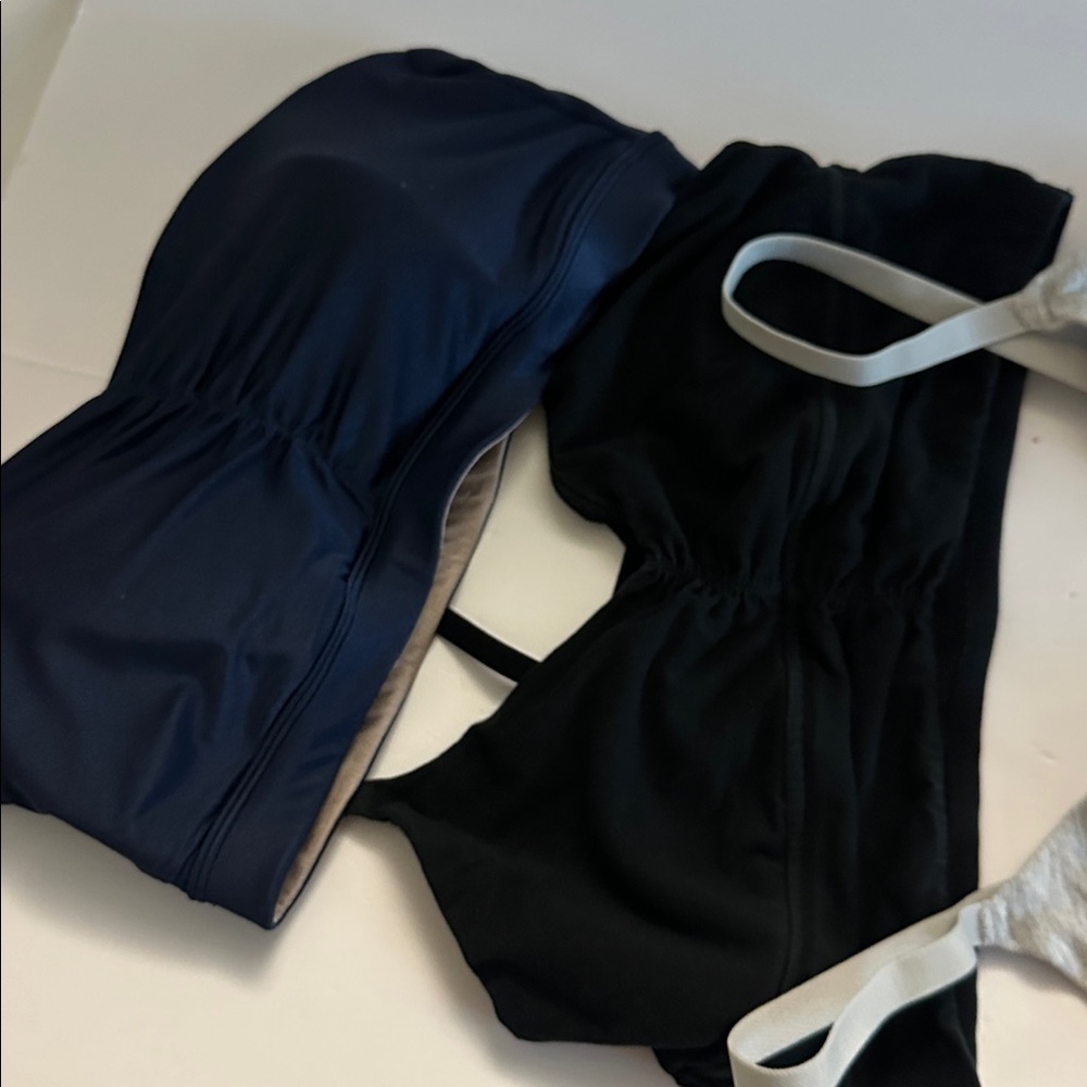 Auden Black, Gray, and Navy Bralette Bundle - Picture 3 of 6